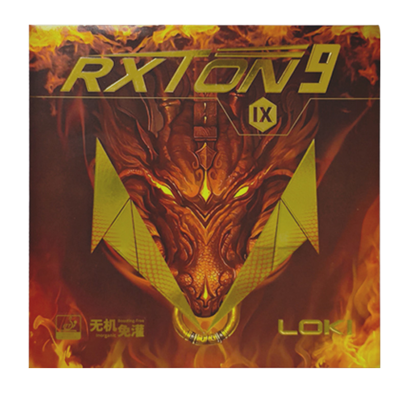 LOKI RXTON 9 Table Tennis Rubb - đánh giá và giá Table Tennis Movie