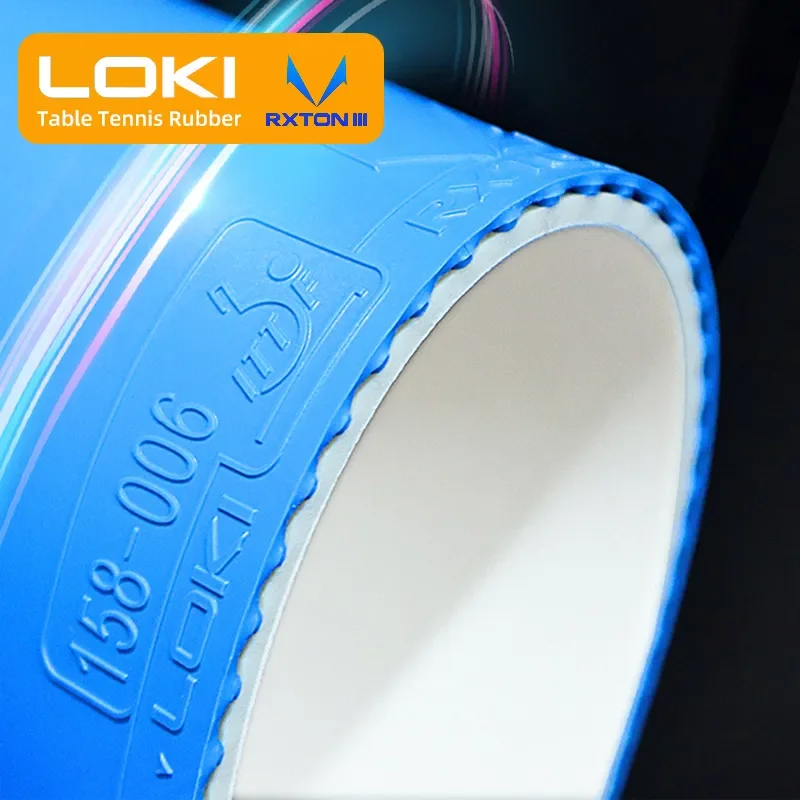 Original LOKI RXTON 3 Blue Pin - đánh giá và giá Table Tennis Movie